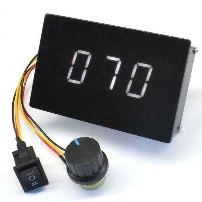 PWM 20A 6-60V cu schimbare sens variator de turatie motoare cc. Nou!