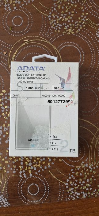 Hard disk adata nou 2tb