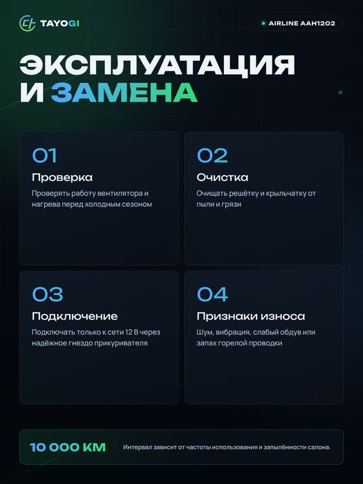 Тепловентилятор AIRLINE AAH-12-02