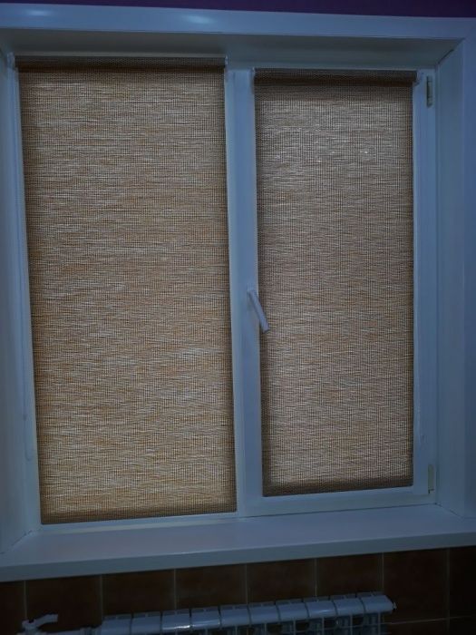 Жалюзи и ролл-шторы.