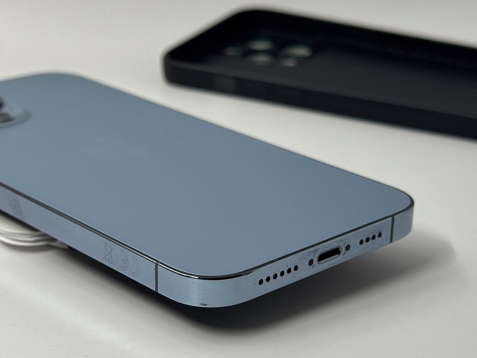 iPhone 13 Pro Max, 128GB, Blue, 100% батерия, КАТО НОВ, 1г. ГАРАНЦИЯ!