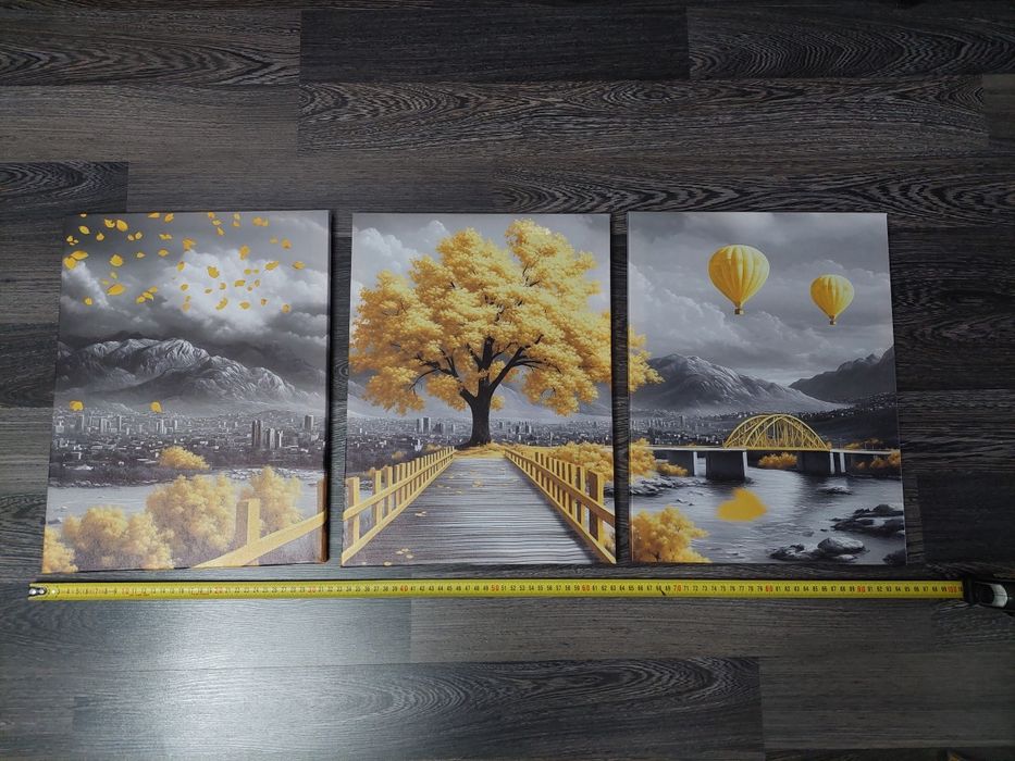 Картина “Жълтото дърво' – топлина и хармония във всеки дом