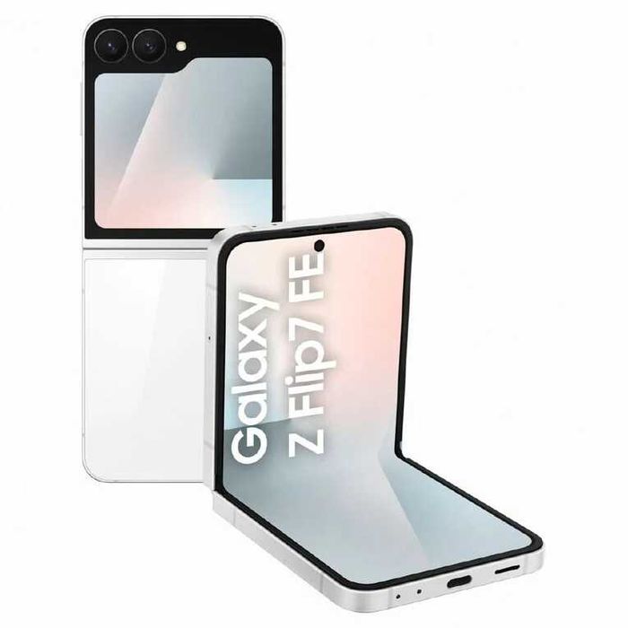 НОВ! Samsung Galaxy Z Flip 7 FE 5G 128GB White / Black 2г. Гаранция!