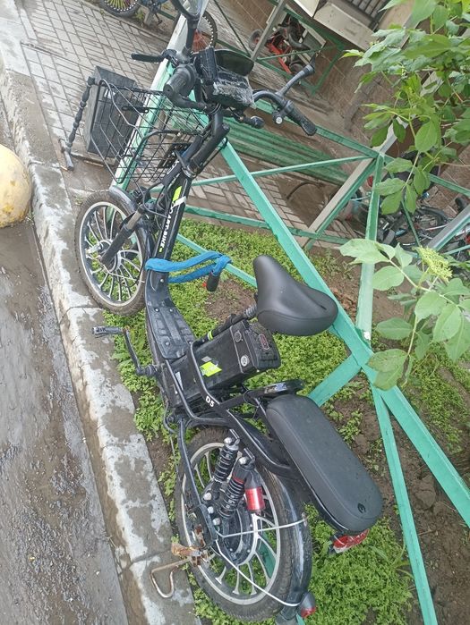 Электронный велосипед новый