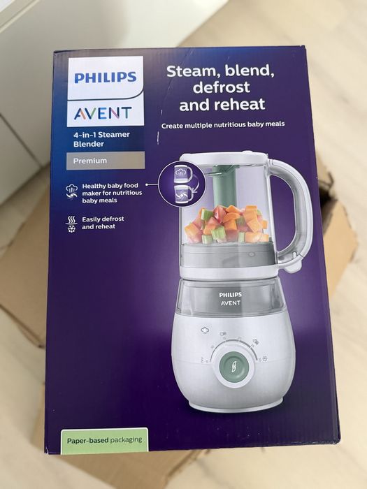 Aparat de gatit cu abur si blender 4 in 1 Philips