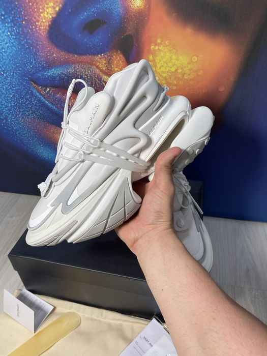 Adidasi Balmain Unicorn piele naturala Premium Full Box