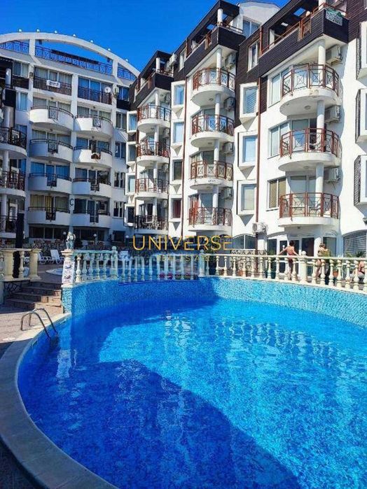 1+1 апартамент в целогодишен комплекс в Свети Влас #5718