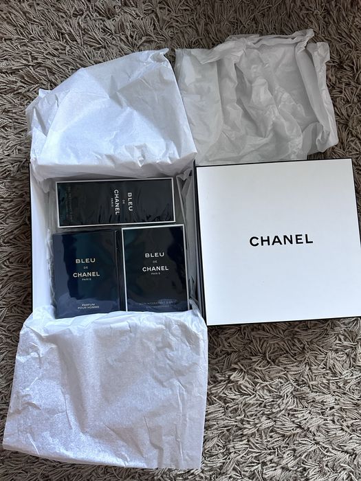 Chanel мъжки комплект в луксизна опаковка