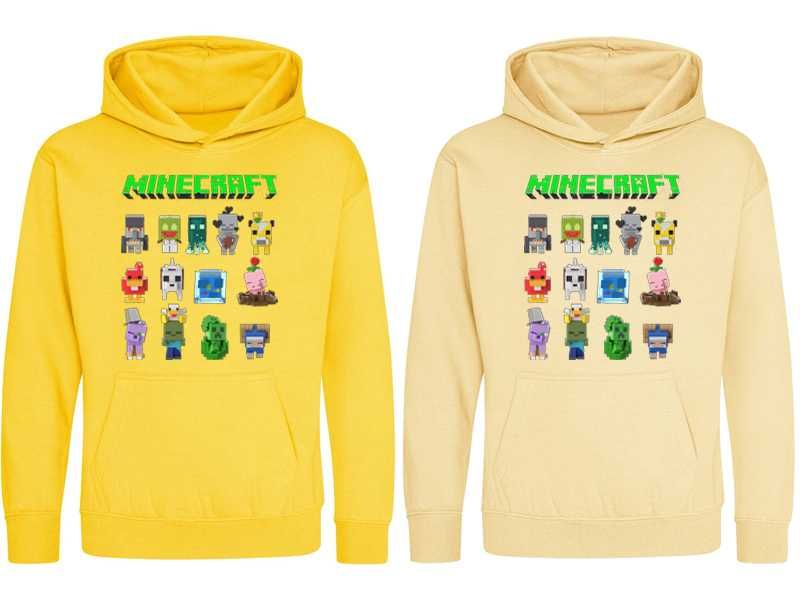 Качествени суичъри Minecraft Модели, цветове и размери