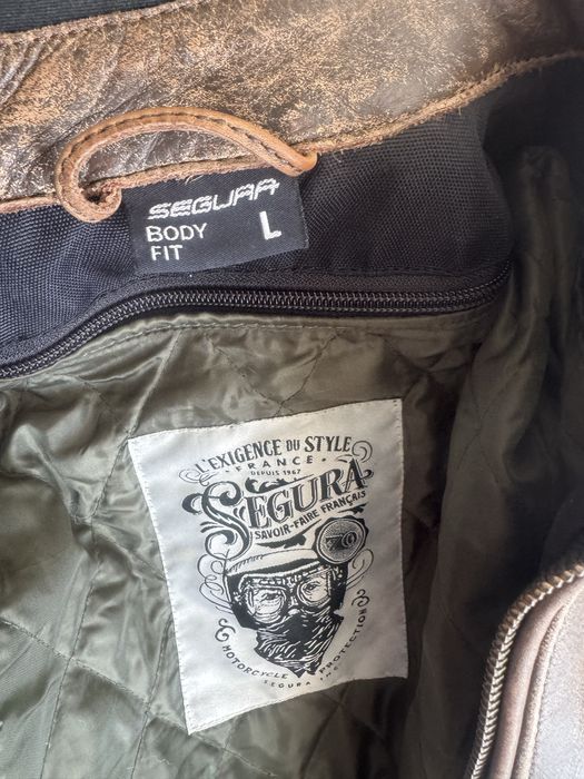 Куртка кожаная б/у