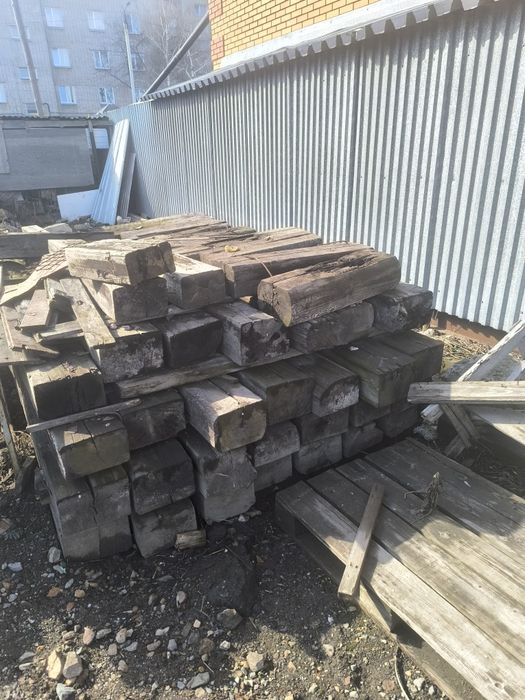 Стройматериалы шпалы