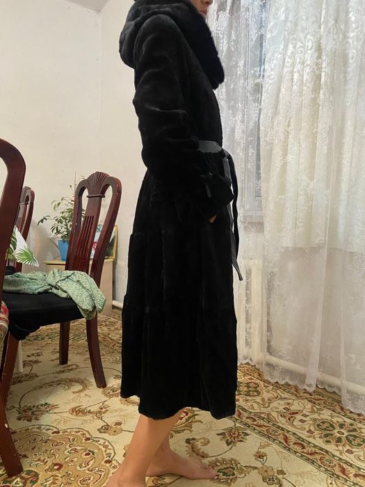 Стриженый норка шуба