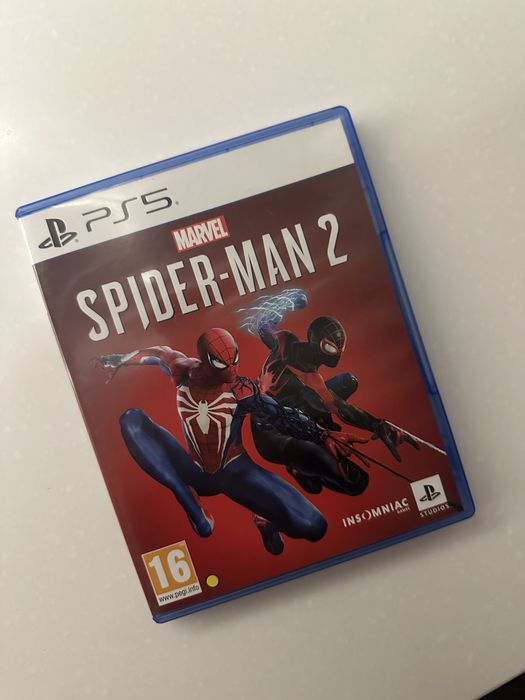 Диск для ПС5, человек паук игра веселая