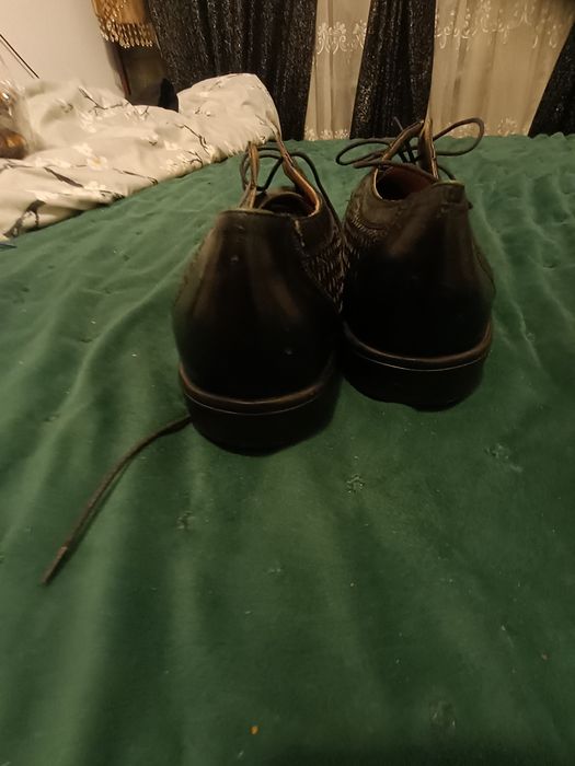 Pantofi bărbați Ganter din piele naturala model împletit măsură 45-46