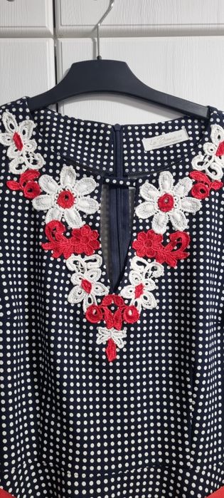 Rochie de zi cu buline