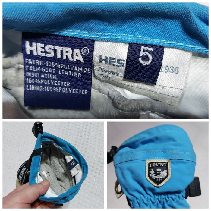 Mănuși iarnă Hestra Army Leather,  3 degete GTX, mărimea 5 sau XS