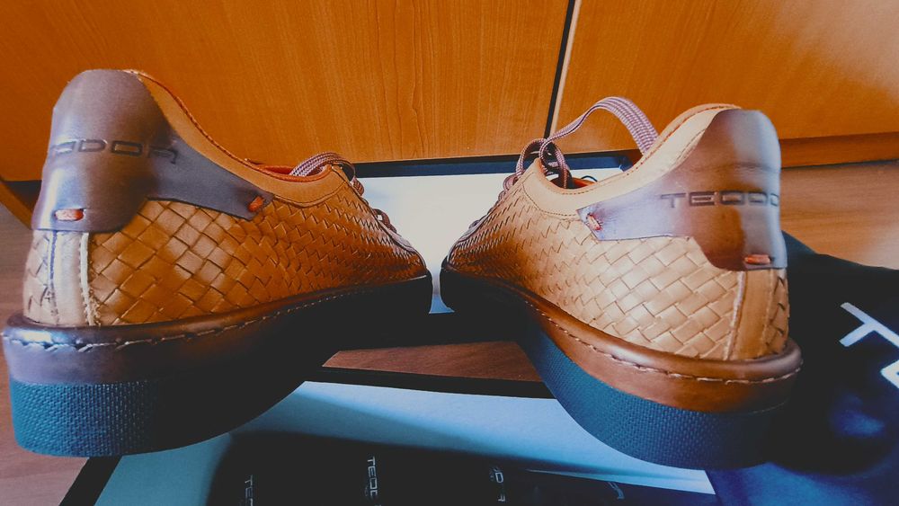 Teodor Leather Sneakers ОРИГИНАЛ! Мъжки от ест. кожа!