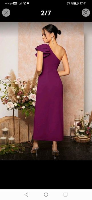 Vand rochie eleganta xs,violet