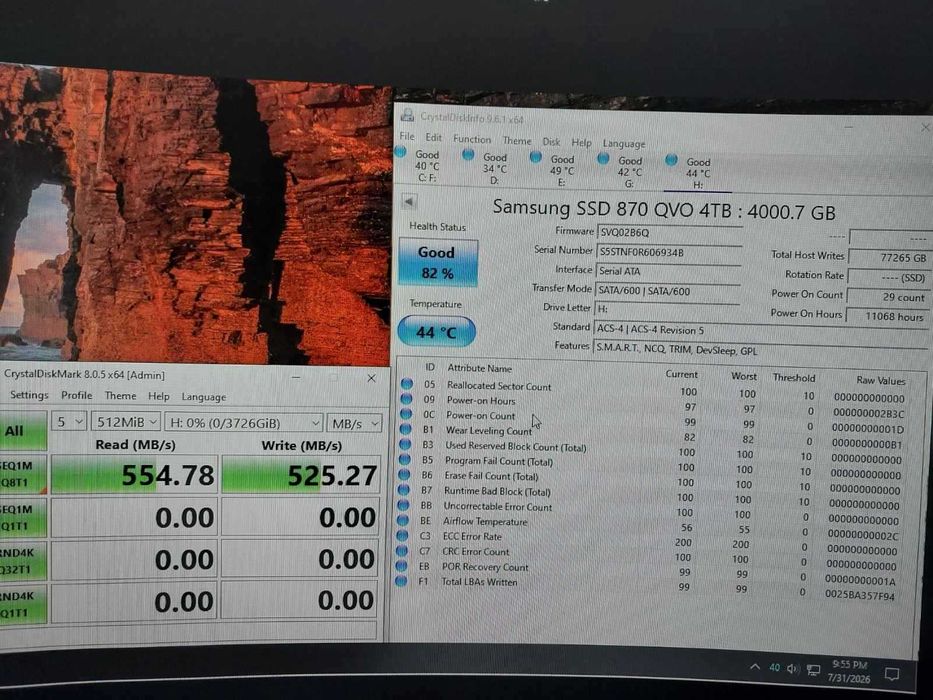 4TB SSD - Samsung QVO