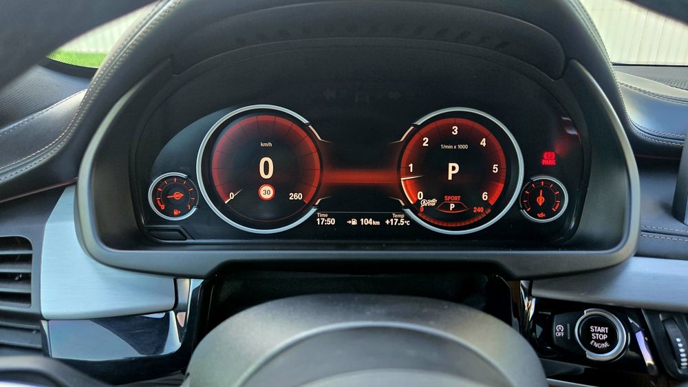 BMW X6 4.0D M Pack Bord Plasma   Impozit mic