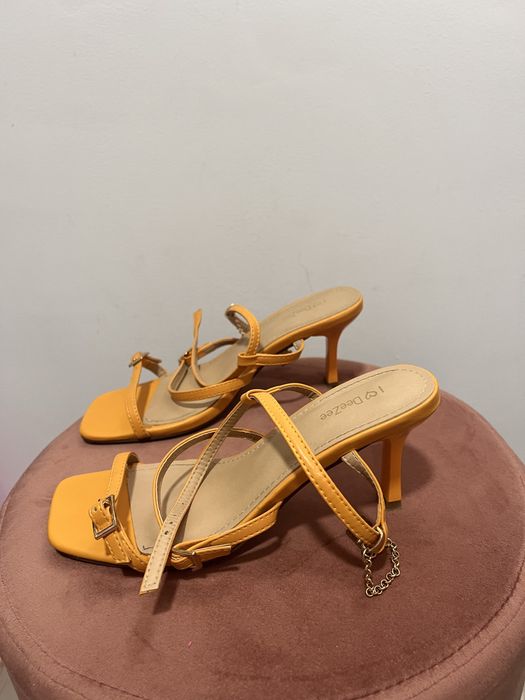 Sandale de vara portocalii Dee Zee