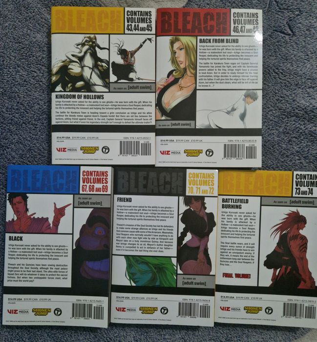 Bleach manga 3 in 1
