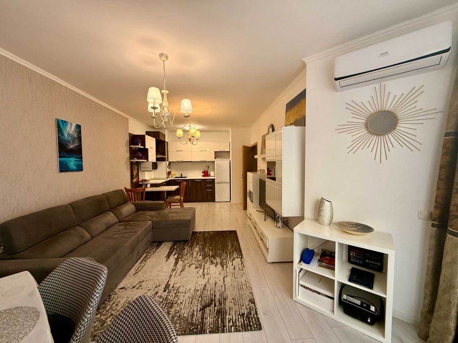 Напълно обзаведен 2стаен апартамент в квартал Бриз до Паркмарт