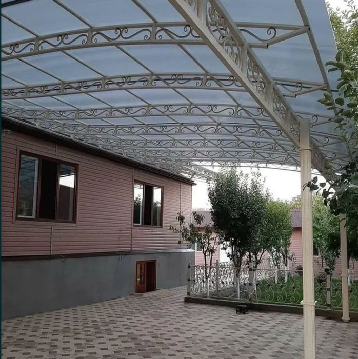 Готовый навес под ключ