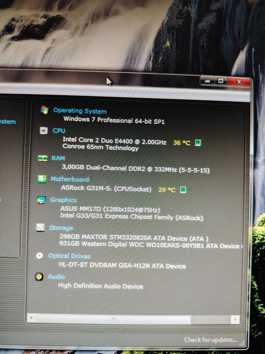 PC Office Windows 7 Professional
