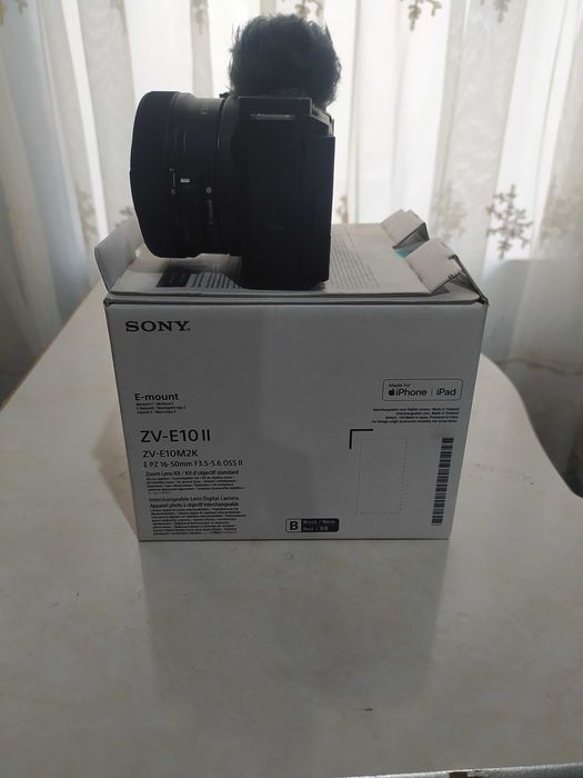 Sony ZV E10 ll kit yangi koropka dokument
