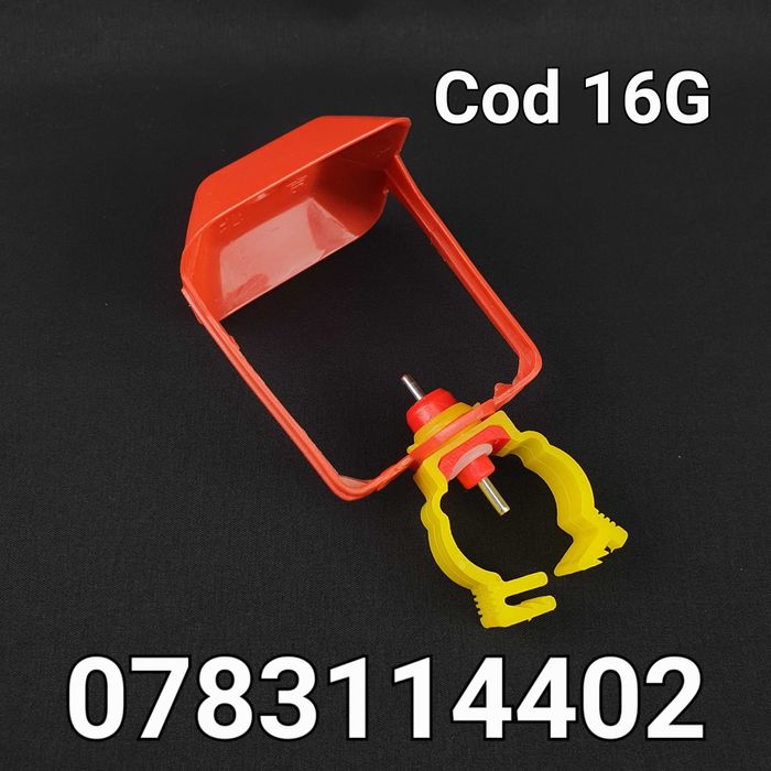 Adapatori cu tavita detasabila pt gaini pui rate prepelite curci -16G