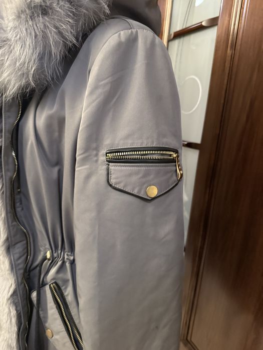 geaca cu blana naturala