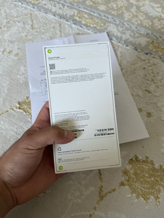 Айфон iPhone 17 Pro Max 256GB Запечатанный