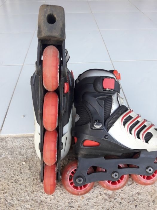 Vand role Crazy Creek reglabile 29-32, roti silicon