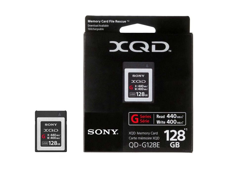 Карта памяти XQD 128GB  Sony (Япония)