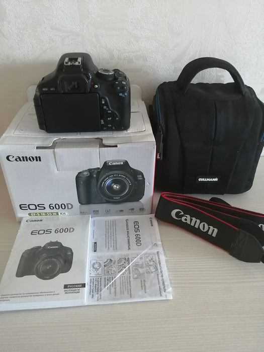Продам фотоаппарат CANON EOS 600 D