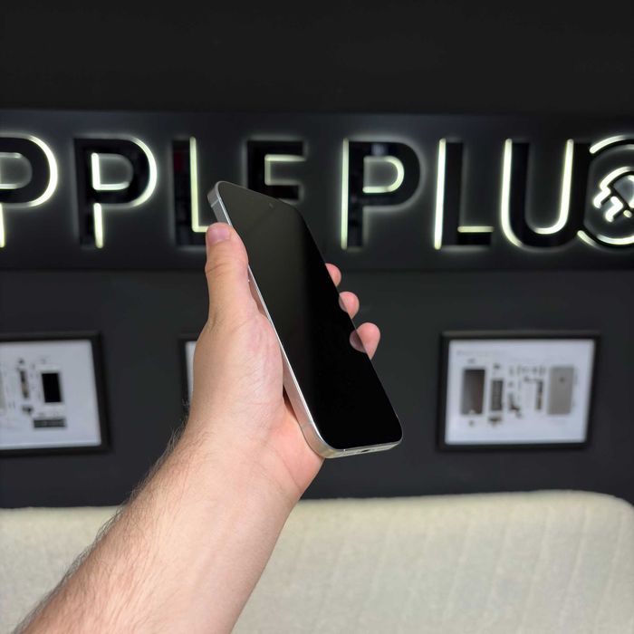 iPhone 16 Pro Max 256Gb White Titanium 92% Baterie + 24 Luni Garanție/ Apple Plug