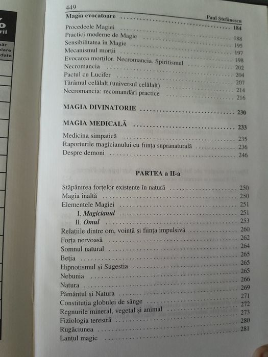 RARA Carte vraji Misterele Magiei - cartonata 2005 - 451 pag- colectie