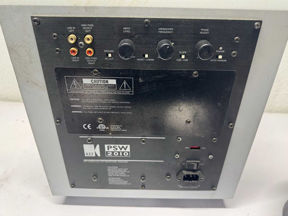 Буфер / субуфер с тонколони - Kef PSW2010/HTS2001
