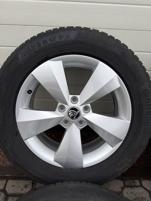 Jante Skoda 17 Kodiaq Karoq Superb Octavia Yeti 215/65R17 iarna