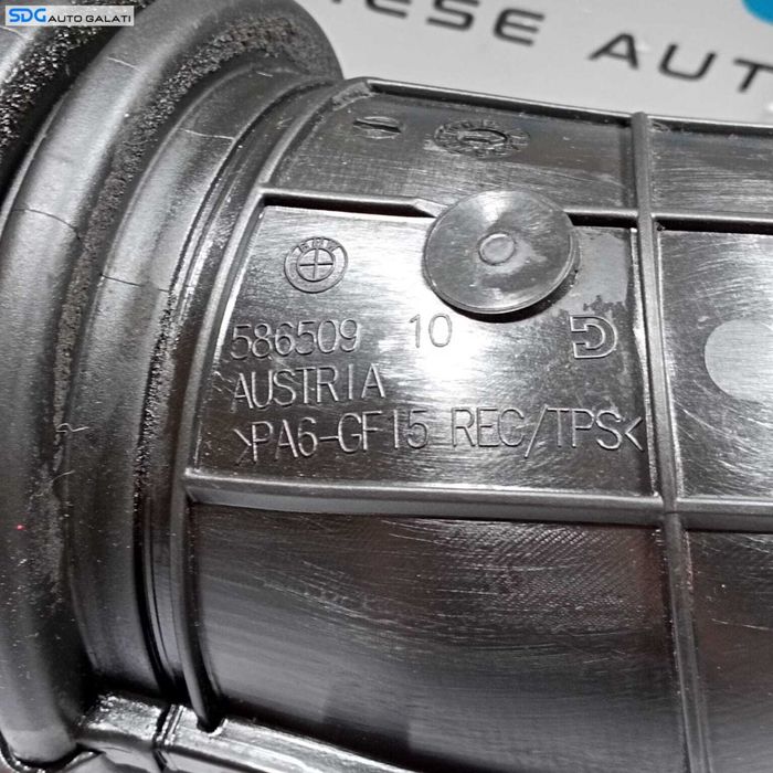 Furtun Conducta Admisie Aer Turbo Turbina Turbosuflanta BMW Seria 1 E81 E87 118 120 2.0 D 2007 - 2011 Cod 58650910 7810745 [2440]