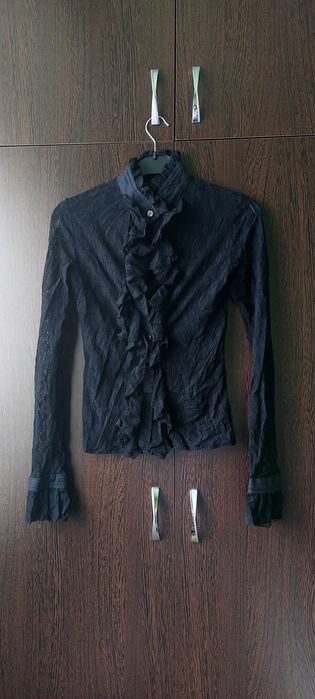Pantaloni Orsay + bonus bluză neagră din dantelă
