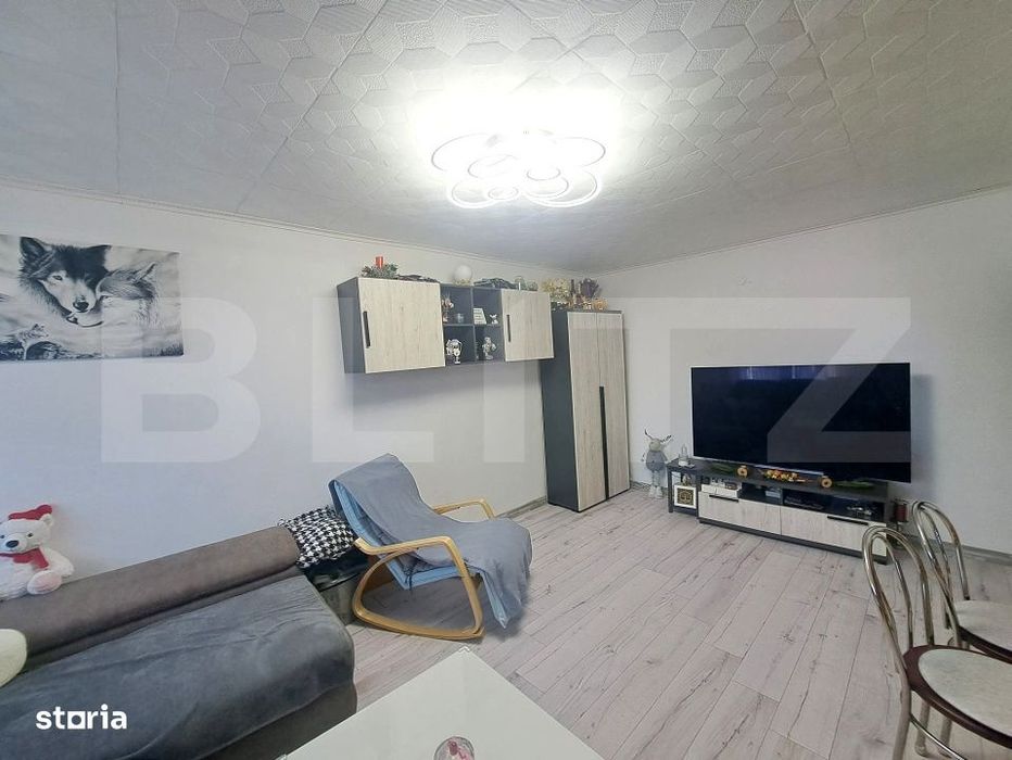 Apartament 3 camere, decomandat, 79 mp, complet renovat, Astra