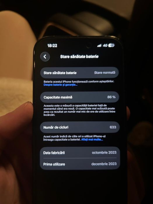 Vând iphone 15 foarte bine intretinut