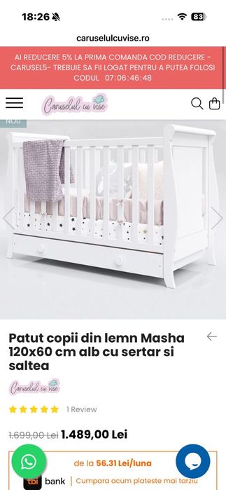Patut lemn masiv