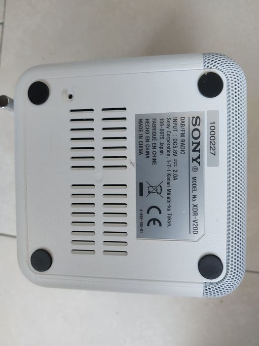 Radio portabil Sony XDR-V20D RDS Dab+Fm