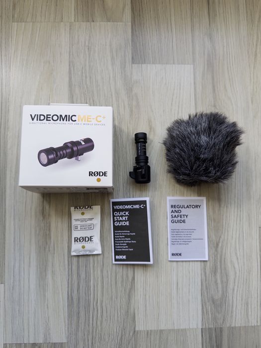 Rode Videomic ME-C+ Microfon pentru Smartphone iOS si Android