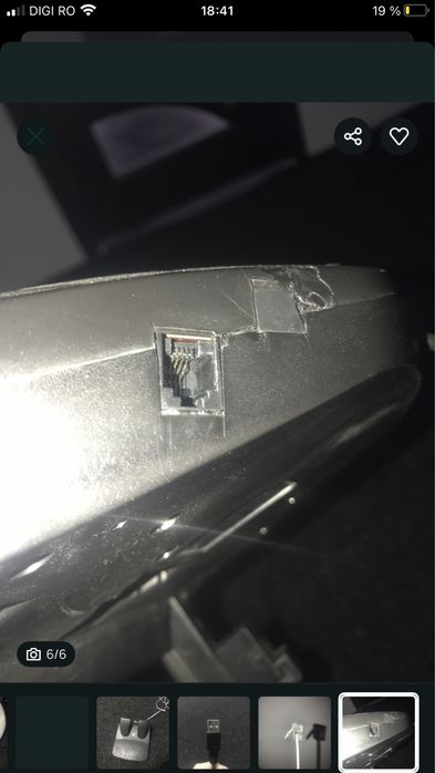 Volan de gaming si frana