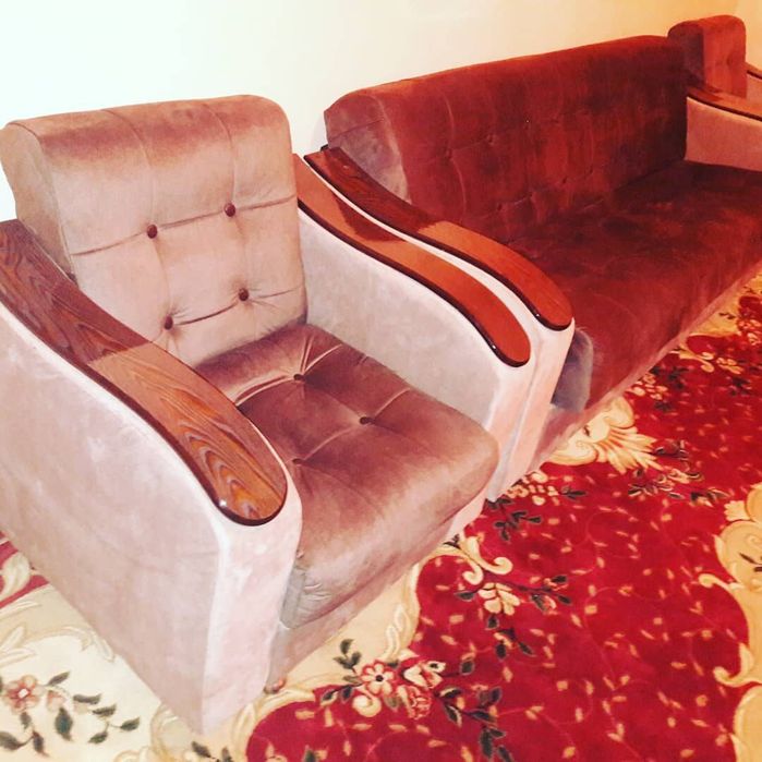 РЕМОНТ диван и кресло