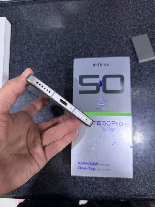 infinix not 50 pro pamit 12.256g holati yengidek karopka dak bor